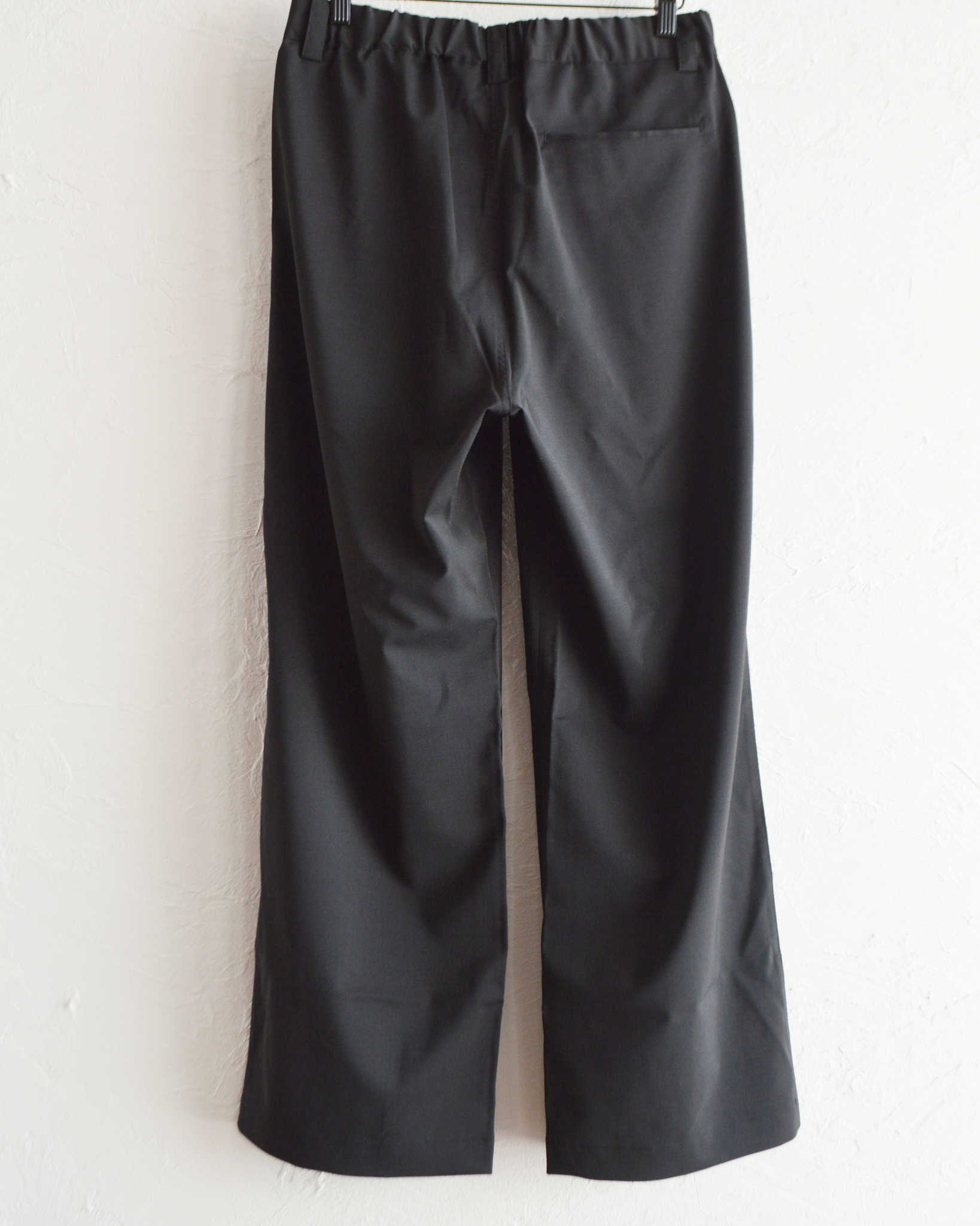 LAMOND ラモンド / TWILL TWIST PANTS ツイルツイストパンツ (BLACK ブラック)