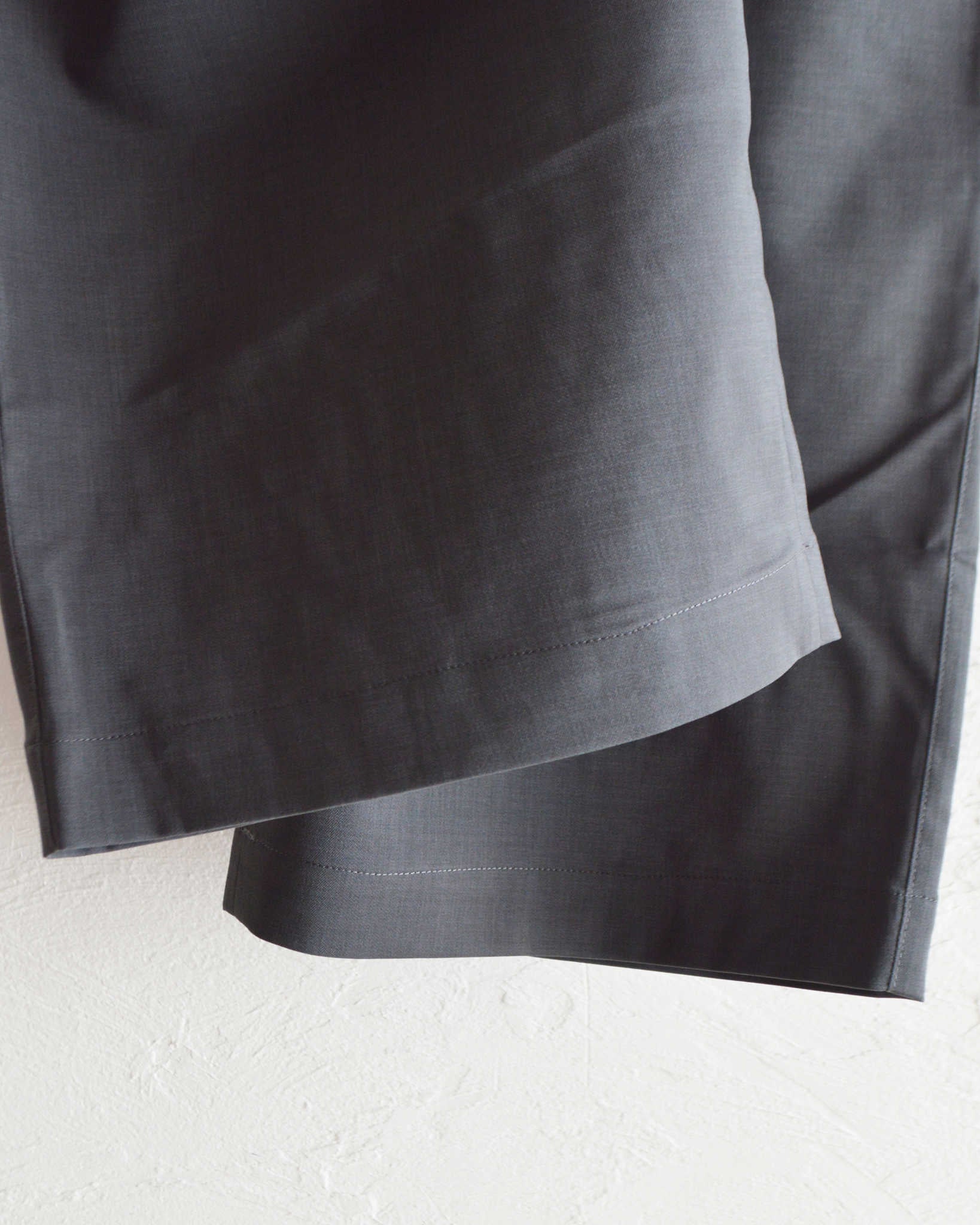 LAMOND ラモンド / TWILL TWIST PANTS ツイルツイストパンツ (CHARCOAL チャコール)