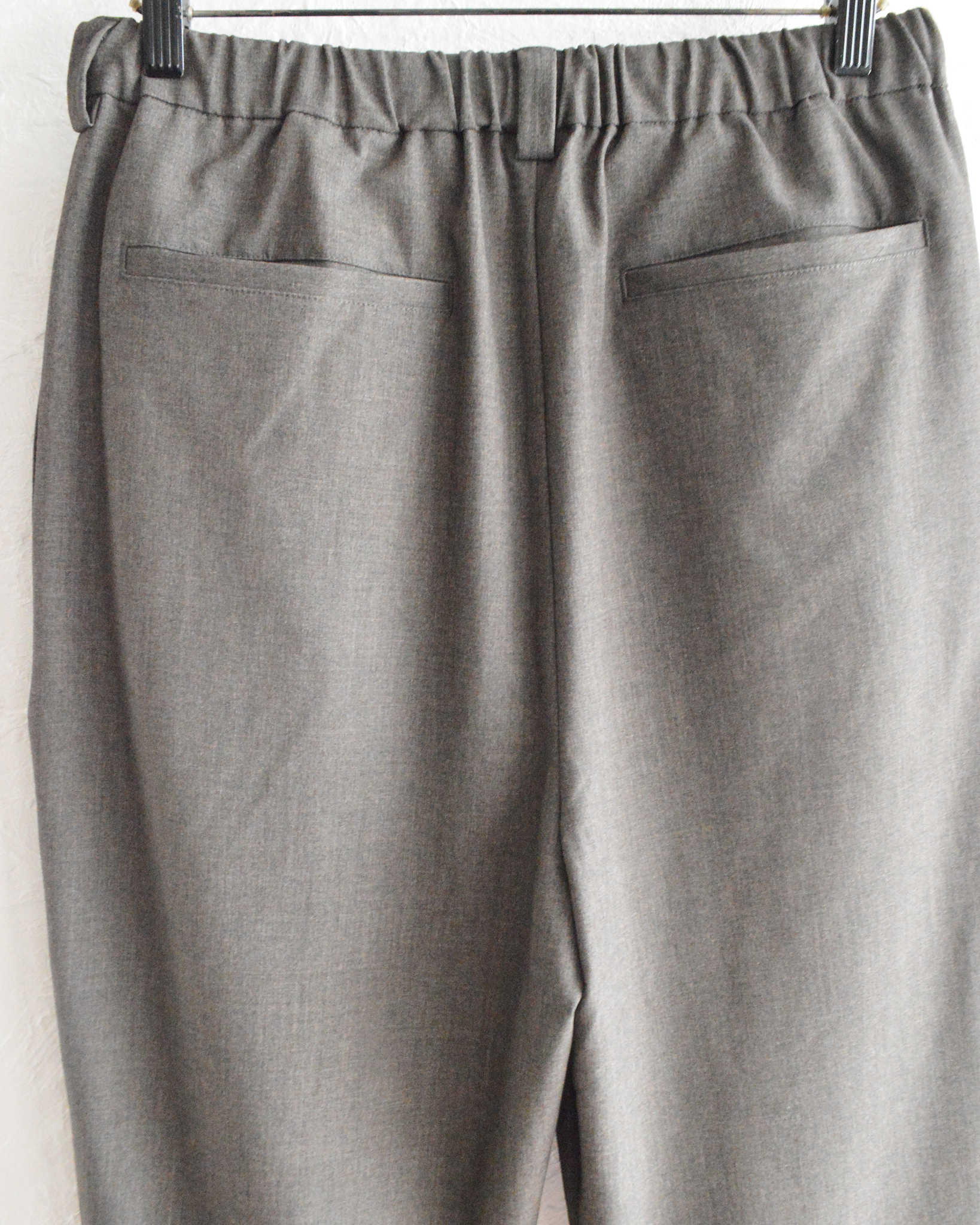 modemdesign モデムデザイン / TWO TUCK STANDARD PANTS ツータックスタンダードパンツ (BROWN ブラウン)