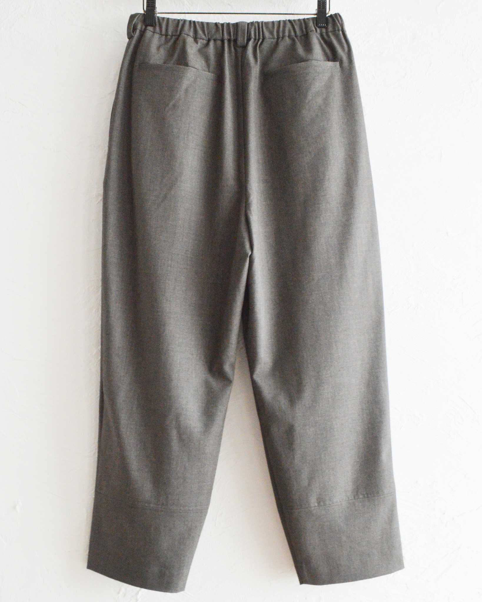 modemdesign モデムデザイン / TWO TUCK STANDARD PANTS ツータックスタンダードパンツ (BROWN ブラウン)