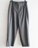 modemdesign モデムデザイン / TWO TUCK STANDARD PANTS ツータックスタンダードパンツ (GRAY グレー)