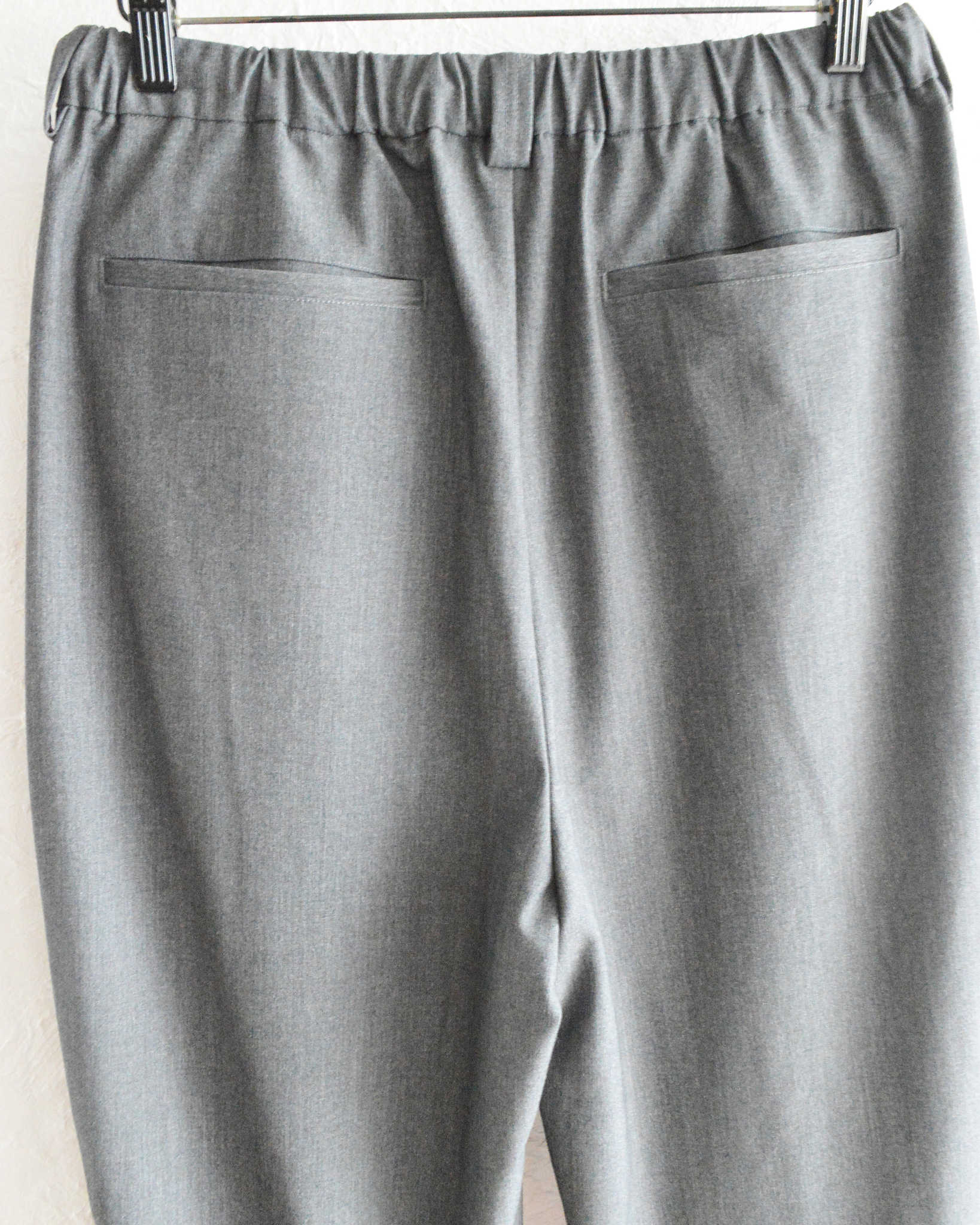 modemdesign モデムデザイン / TWO TUCK STANDARD PANTS ツータックスタンダードパンツ (GRAY グレー)