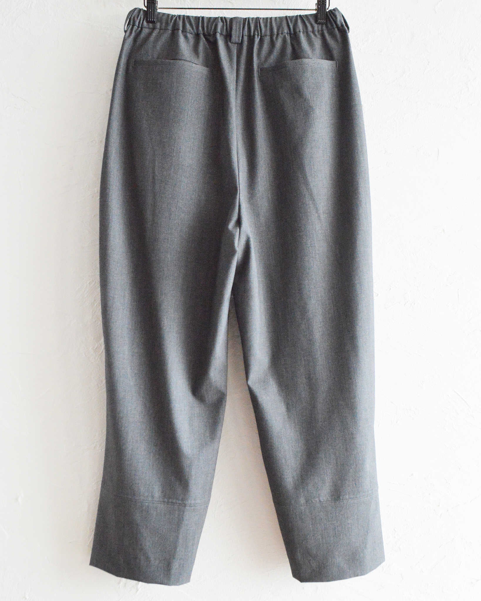 modemdesign モデムデザイン / TWO TUCK STANDARD PANTS ツータックスタンダードパンツ (GRAY グレー)