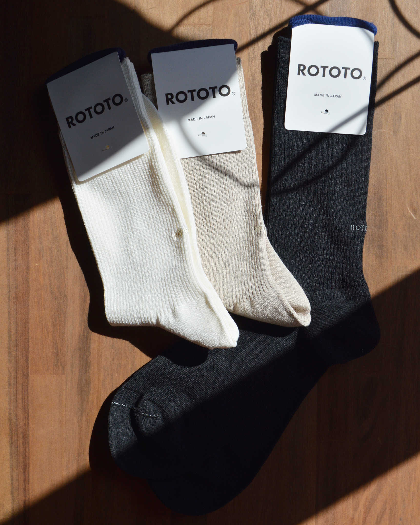 ROTOTO ロトト / WASHI DRESS SOCKS ワシドレスソックス