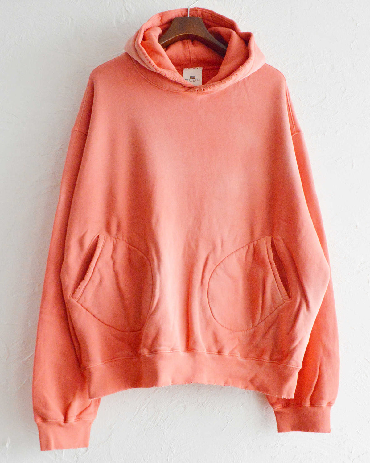 MOOJIMOOJI ムージームージー / CLASSIC 1930 HOODIE AGED クラシック1930フーディー (CORAL コーラル)