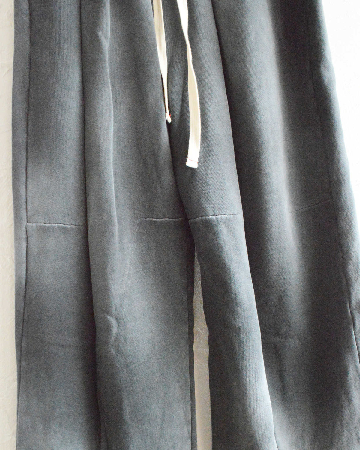 MOOJIMOOJI ムージームージ / SWEAT 04 PANTS AGED スウェットパンツ (BLACK ブラック)