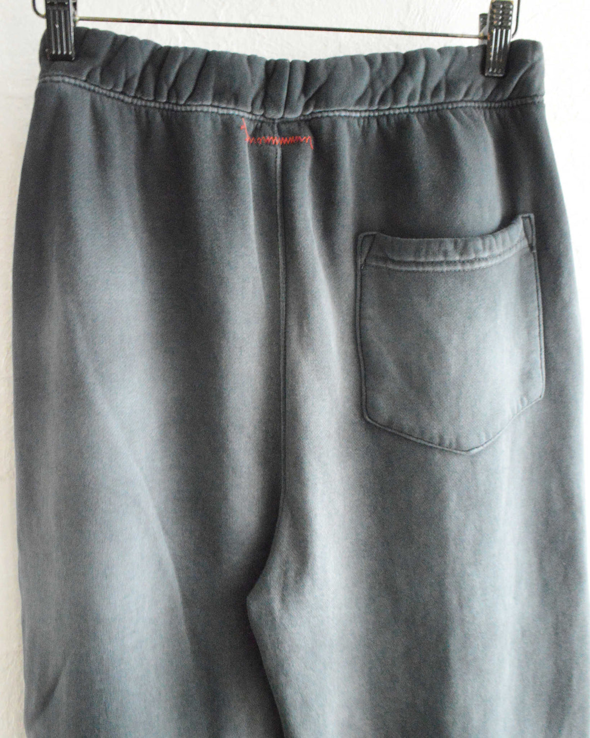 MOOJIMOOJI ムージームージ / SWEAT 04 PANTS AGED スウェットパンツ (BLACK ブラック)