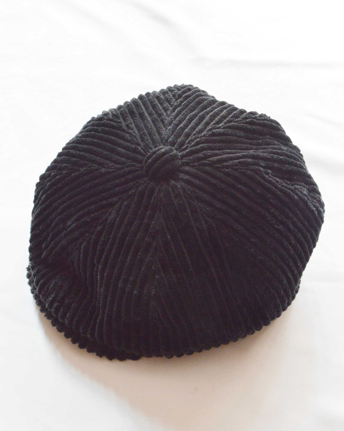 morno モーノ / Corduroy Big Cas Hunting Cap コーデュロイビッグキャスハンチング (BLACK ブラック)