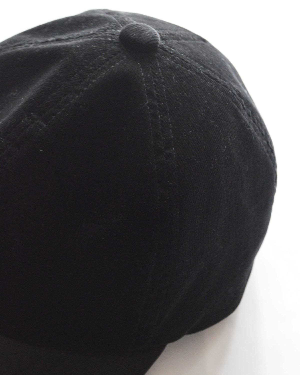 morno モーノ / Corduroy Leather B.B Cap コーデュロイ×レザーB.B.キャップ (BLACK ブラック)