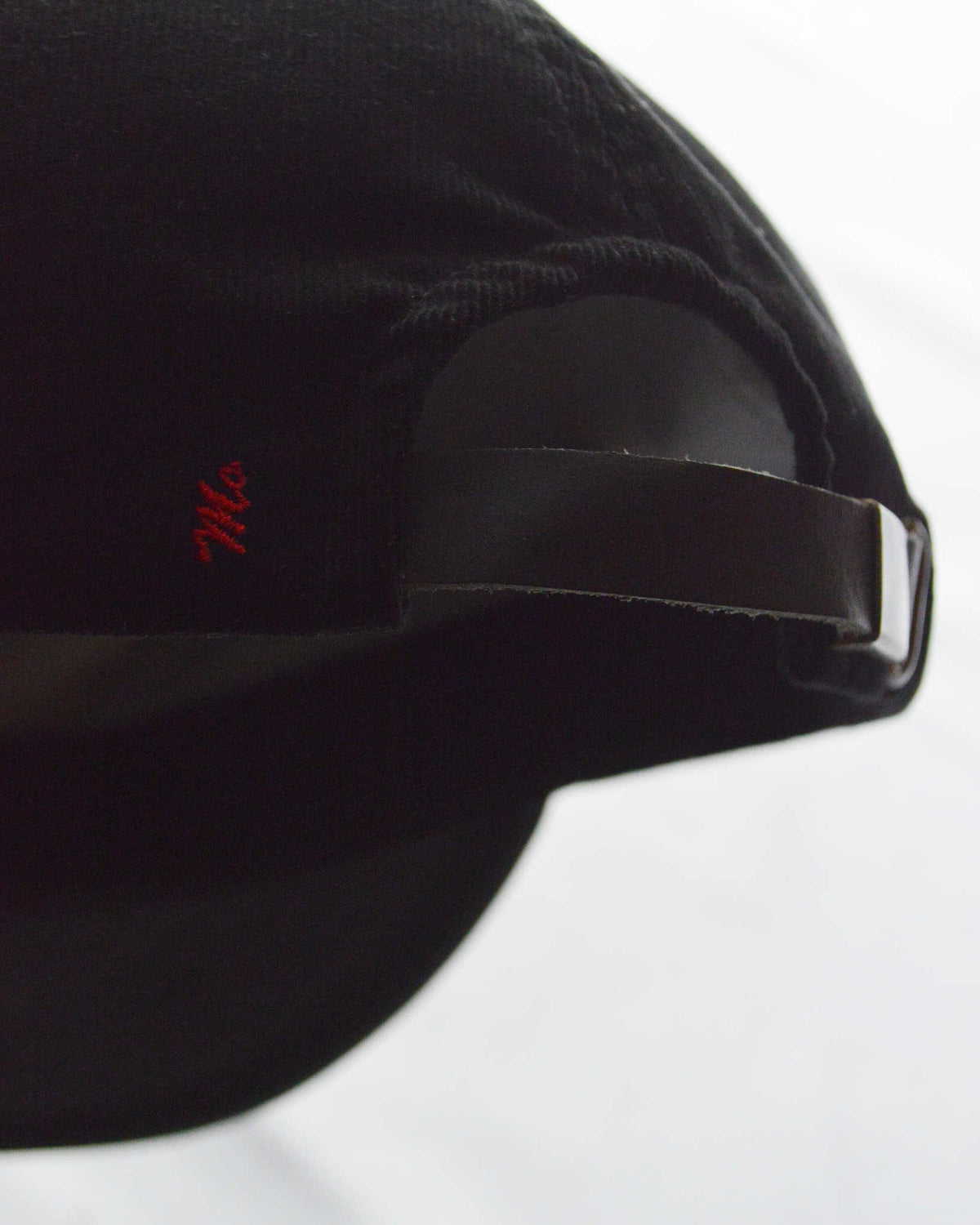 morno モーノ / Corduroy Leather B.B Cap コーデュロイ×レザーB.B.キャップ (BLACK ブラック)