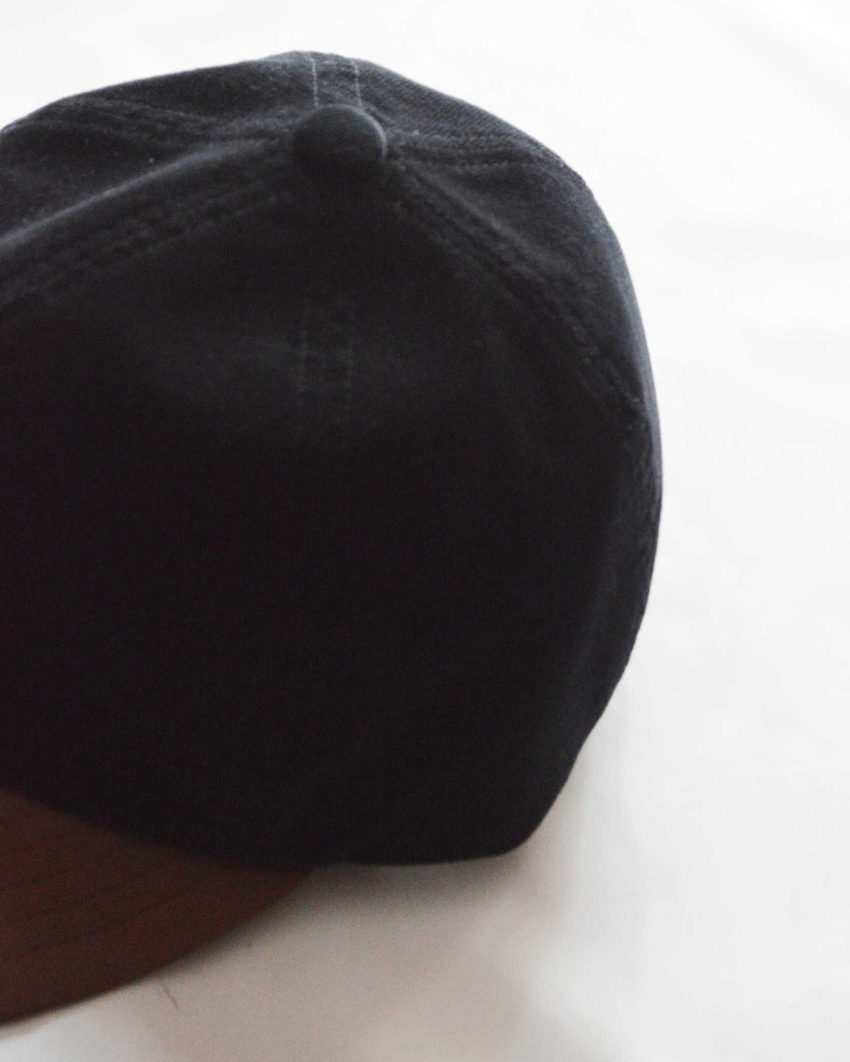 morno モーノ / Corduroy Leather B.B Cap コーデュロイ×レザーB.B.キャップ (NAVY ネイビー)
