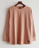 GOHEMP ゴーヘンプ / HEMP WAFFLE CREW ヘンプワッフルクルー (PASTEL MANGO パステルマンゴ)