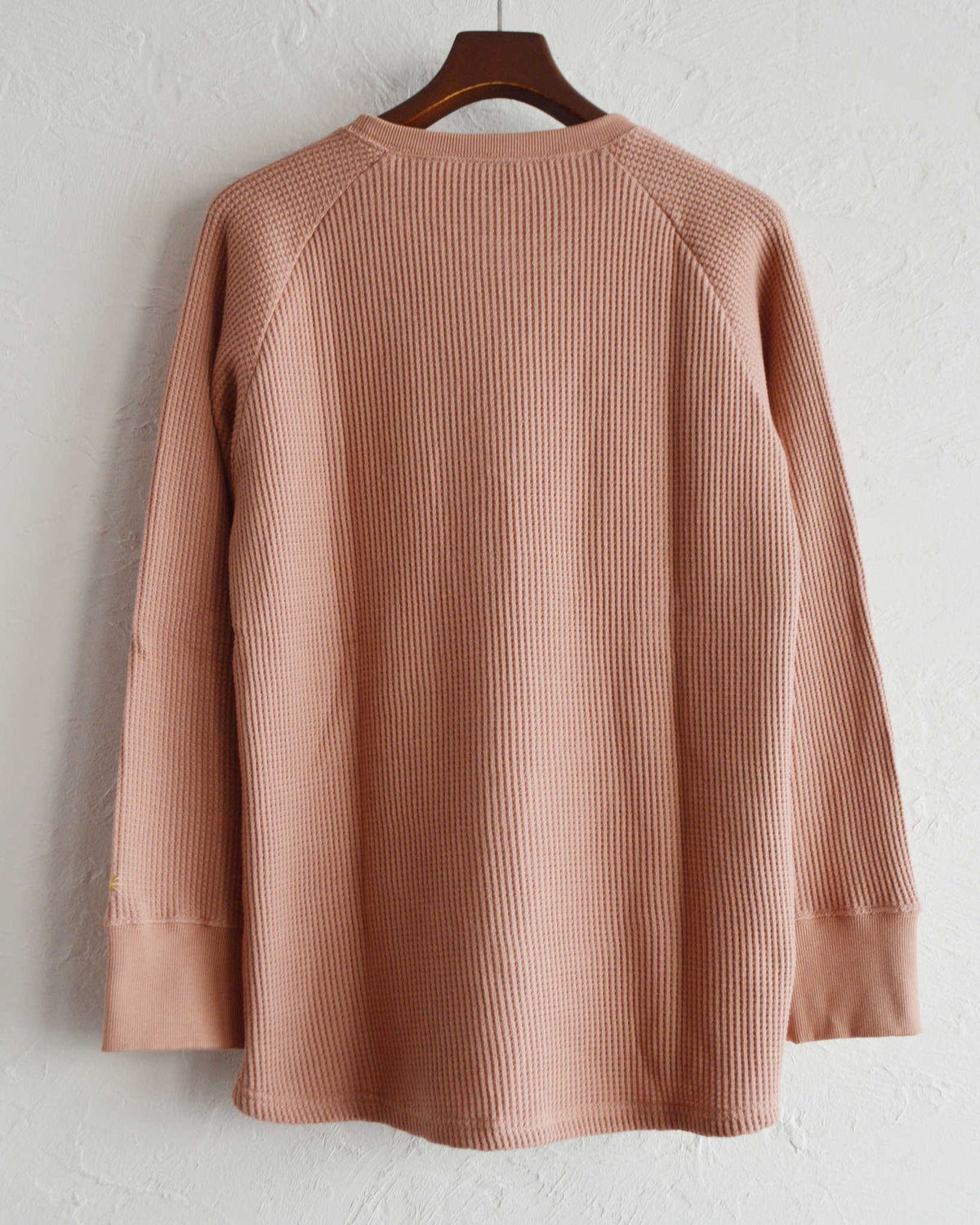 GOHEMP ゴーヘンプ / HEMP WAFFLE CREW ヘンプワッフルクルー (PASTEL MANGO パステルマンゴ)