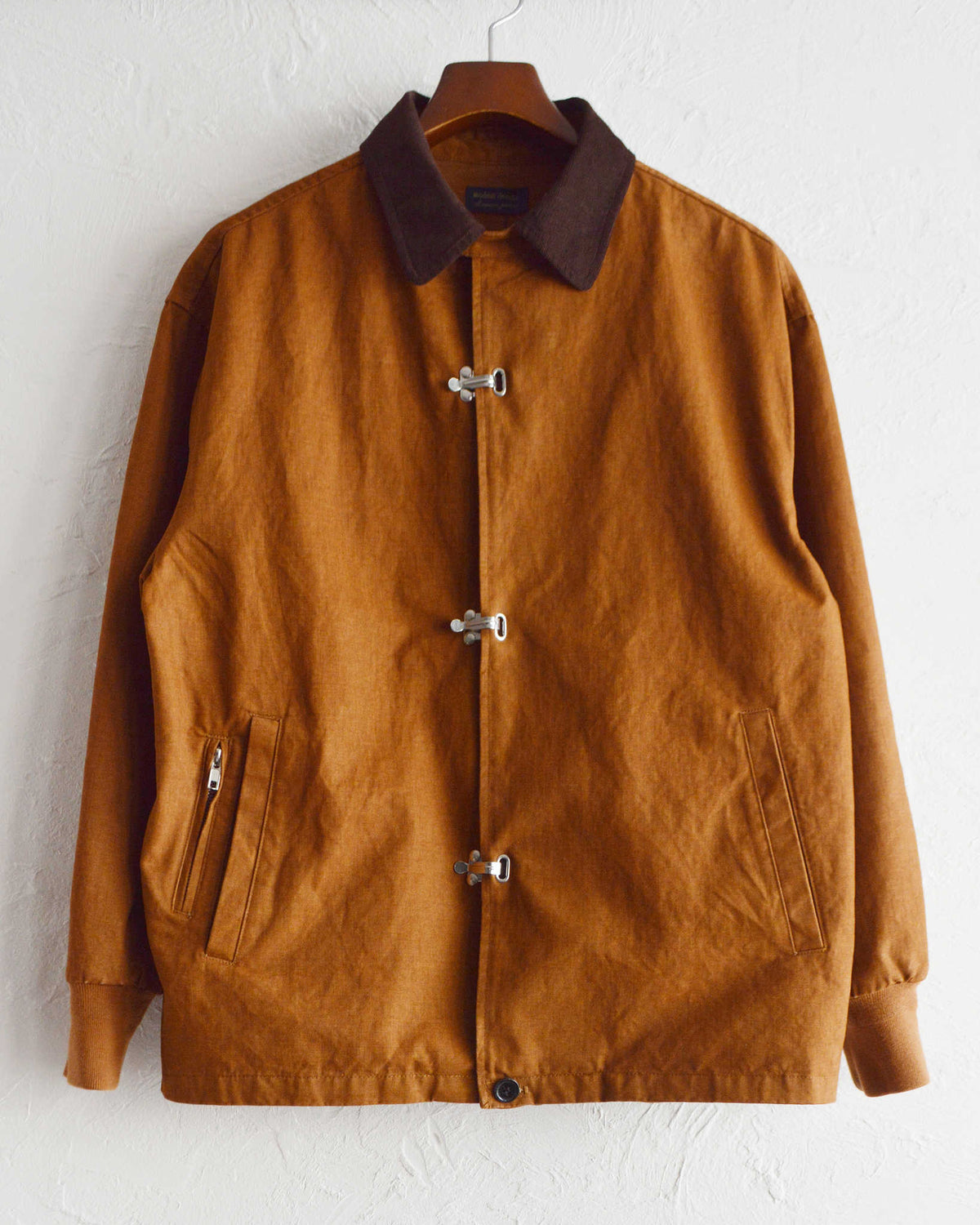 modemdesign モデムデザイン / FIREMAN JACKET ファイヤーマンジャケット (CAMEL キャメル)