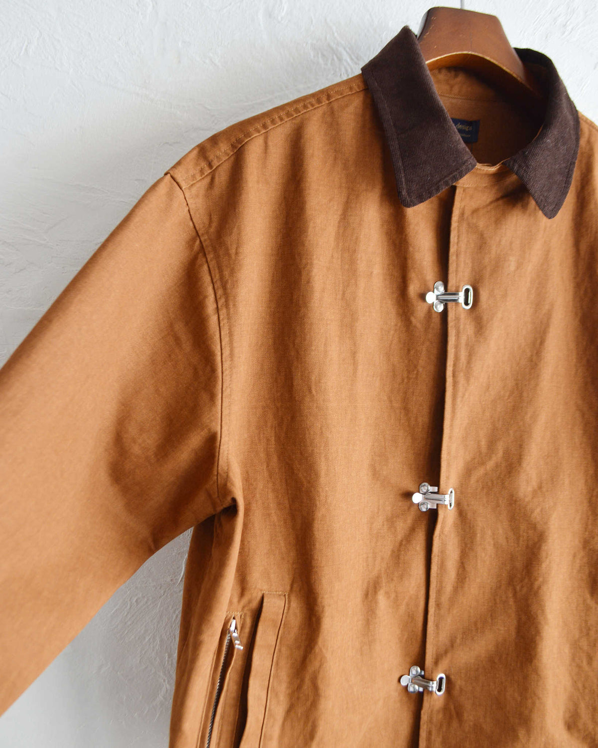 modemdesign モデムデザイン / FIREMAN JACKET ファイヤーマンジャケット (CAMEL キャメル)