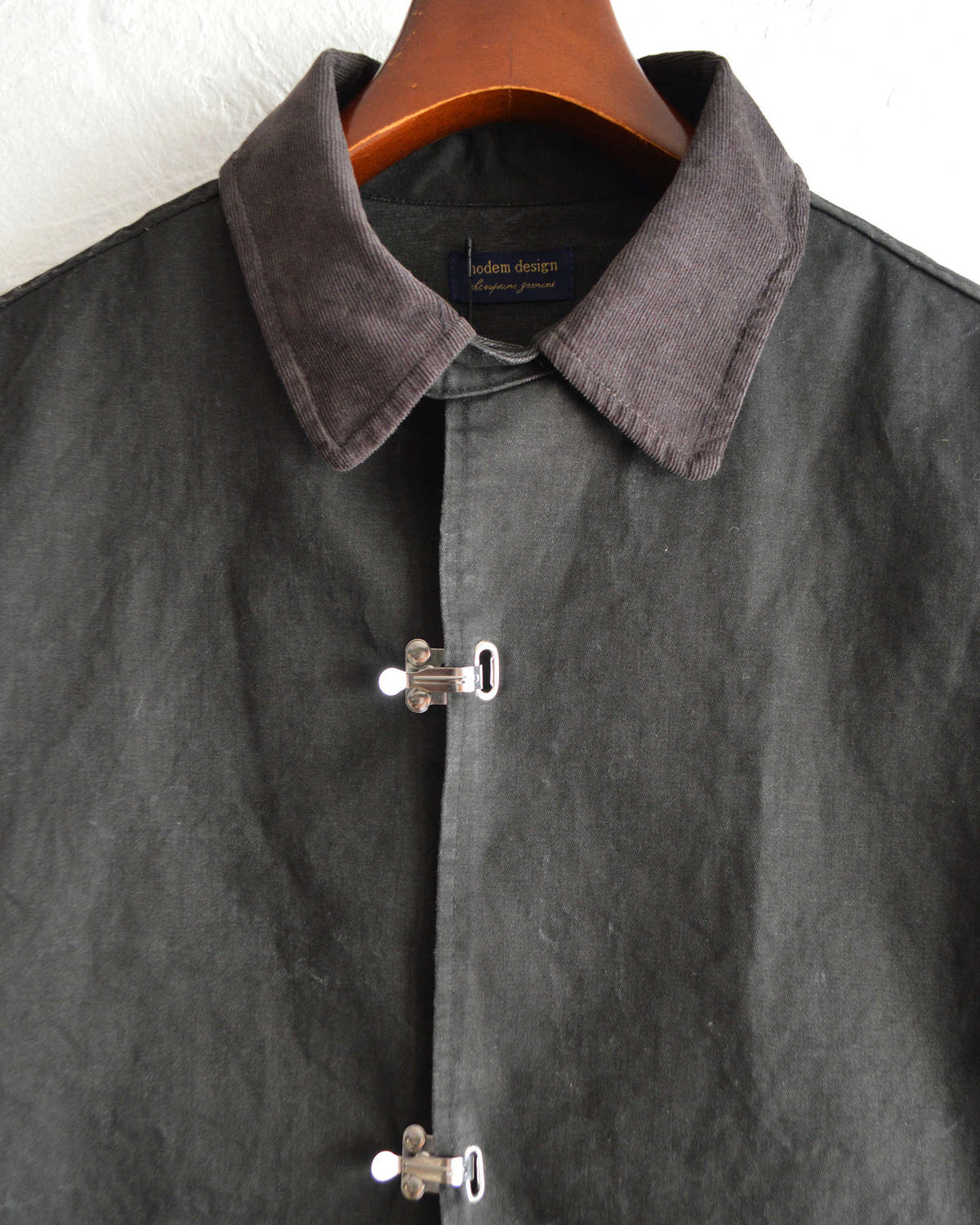 modemdesign モデムデザイン / FIREMAN JACKET ファイヤーマンジャケット (BLACK ブラック)