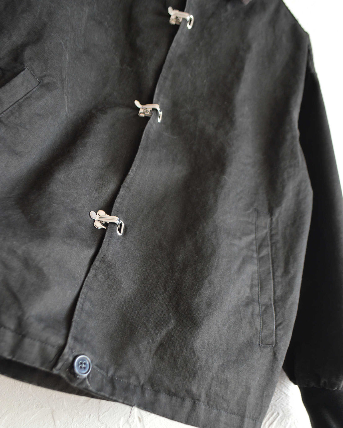 modemdesign モデムデザイン / FIREMAN JACKET ファイヤーマンジャケット (BLACK ブラック)