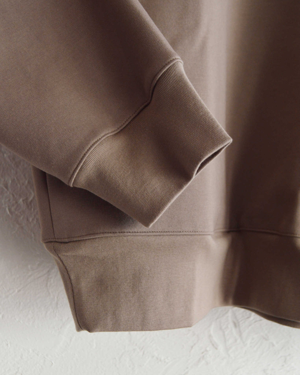 LAMOND ラモンド / SILKY CREW NECK PULLOVER シルキークルーネックプルオーバー (ASH BROWN アッシュブラウン)
