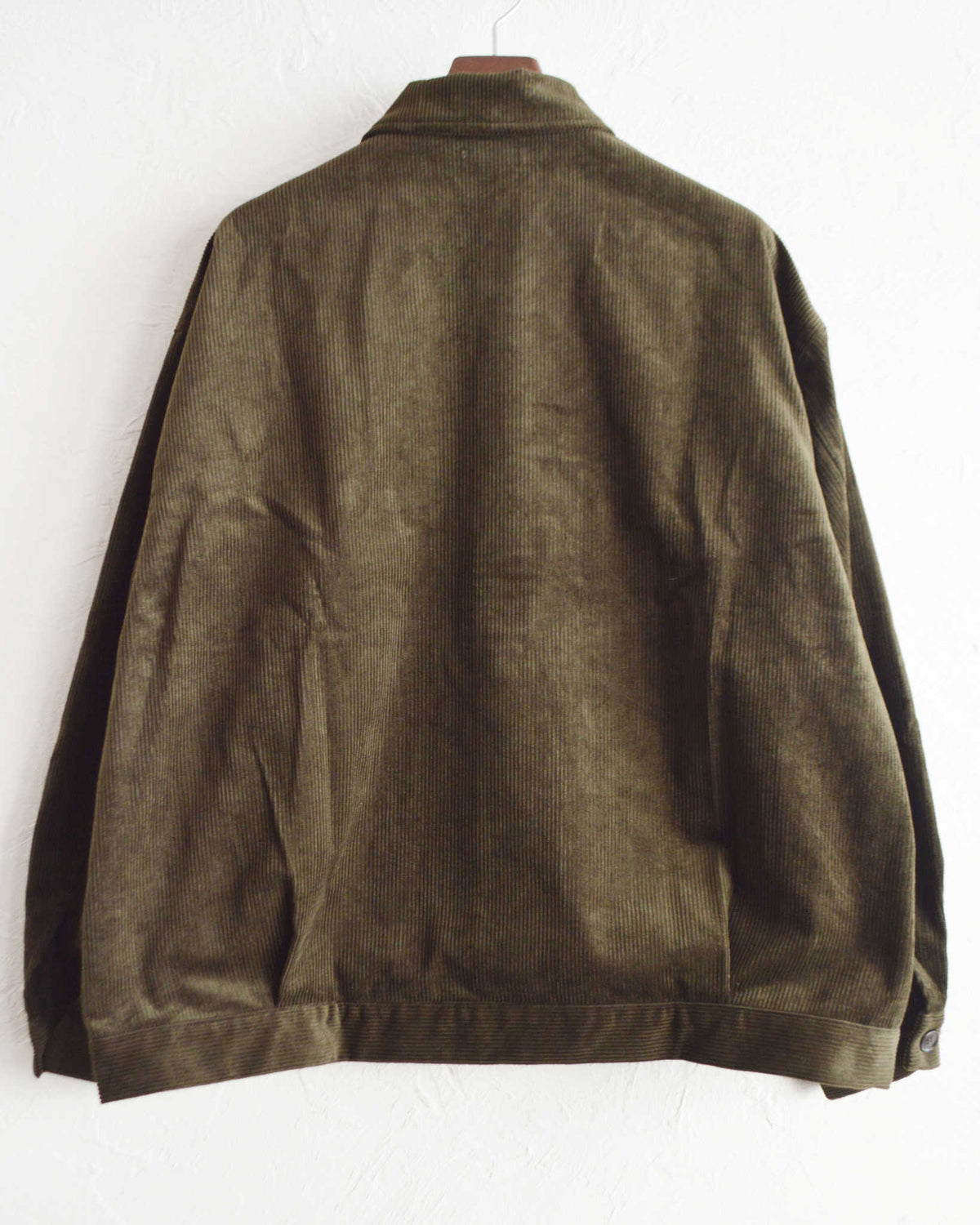 LAMOND ラモンド / CORDUROY SHORT BLOUSON コーデュロイショートブルゾン (DARK MOSS ダークモス)