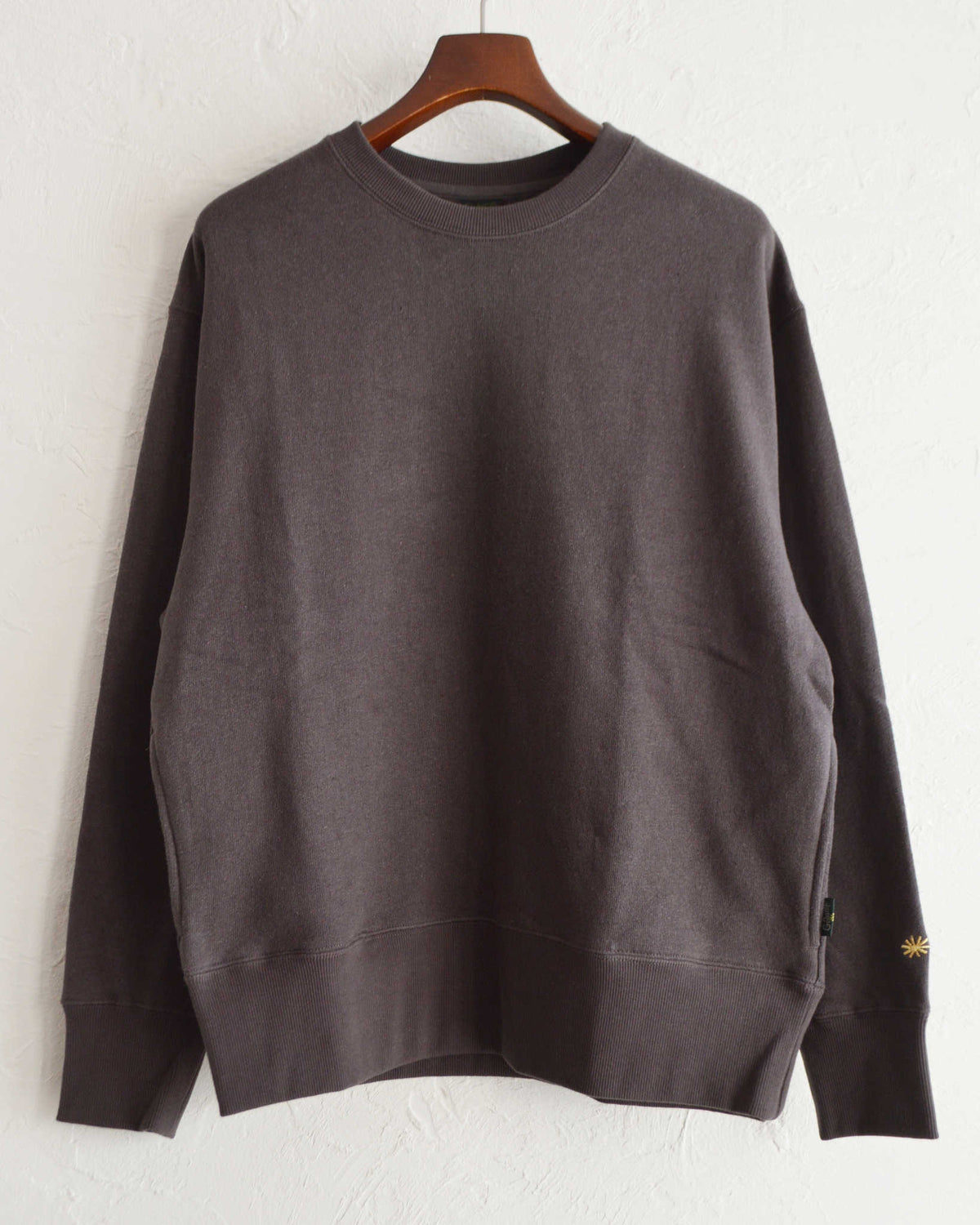 GOHEMP ゴーヘンプ / HEMP CREW SWEAT ヘンプクルースウェット (GUNMETAL GRAY ガンメタルグレー)