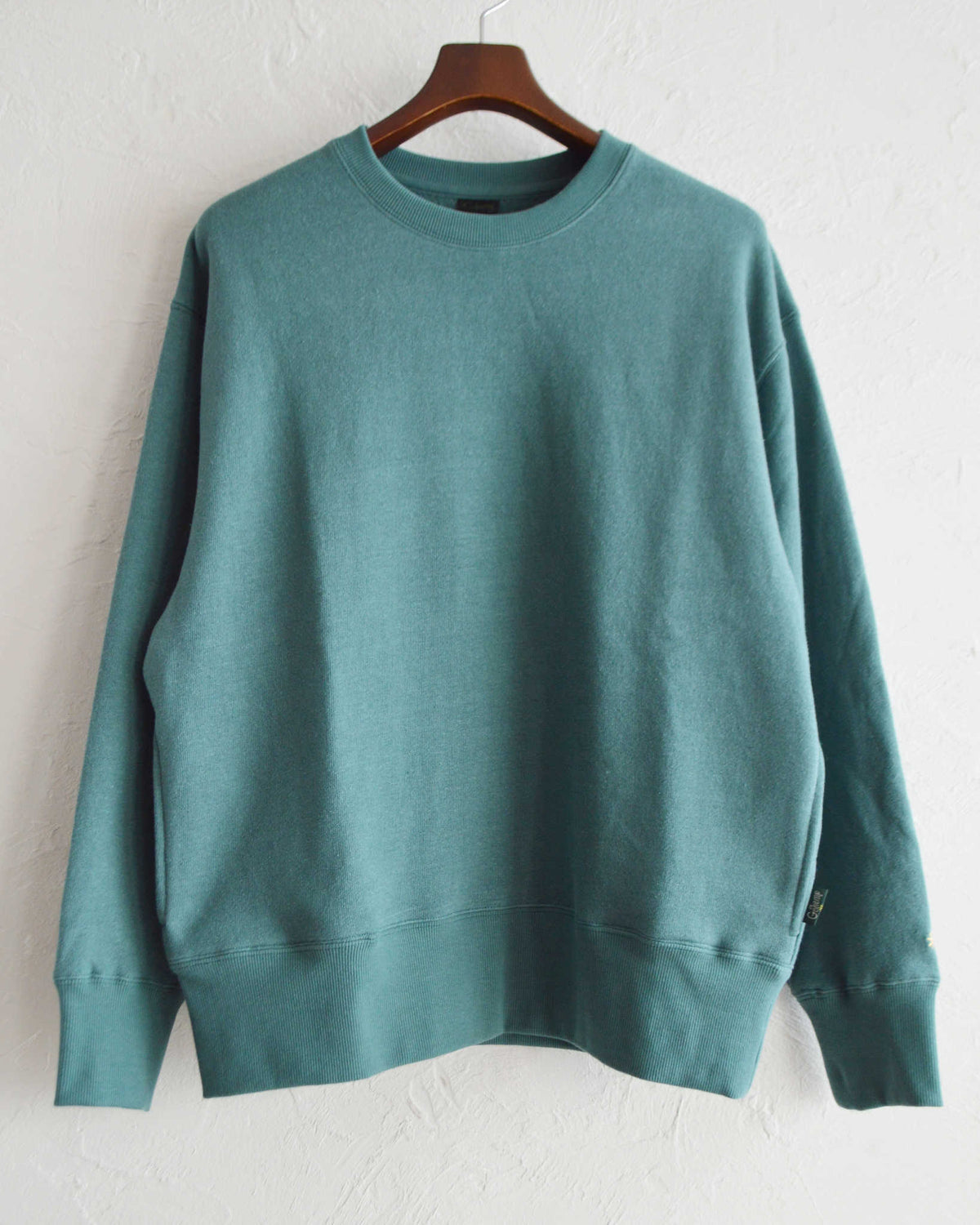 GOHEMP ゴーヘンプ / HEMP CREW SWEAT ヘンプクルースウェット (FANFARE GREEN ファンファーレグリーン)