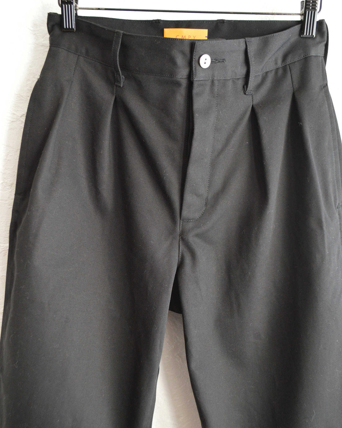 C.M.P,Y シーエムピーワイ / No.31 Chino Pants チノパンツ (BLACK ブラック)