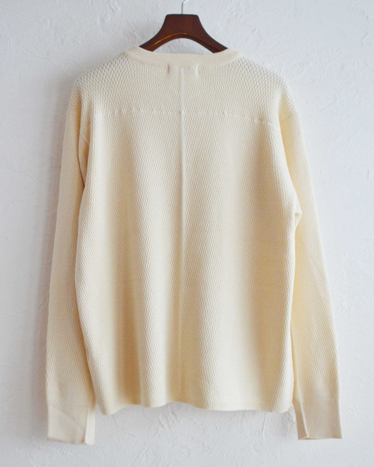 Nasngwam. ナスングワム / COUNTER KNIT カウンターニット (NATURAL ナチュラル)