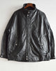 Nasngwam. ナスングワム / ATTRACT LEATHER JACKET アトラクトレザージャケット Msize (BLACK ブラック)