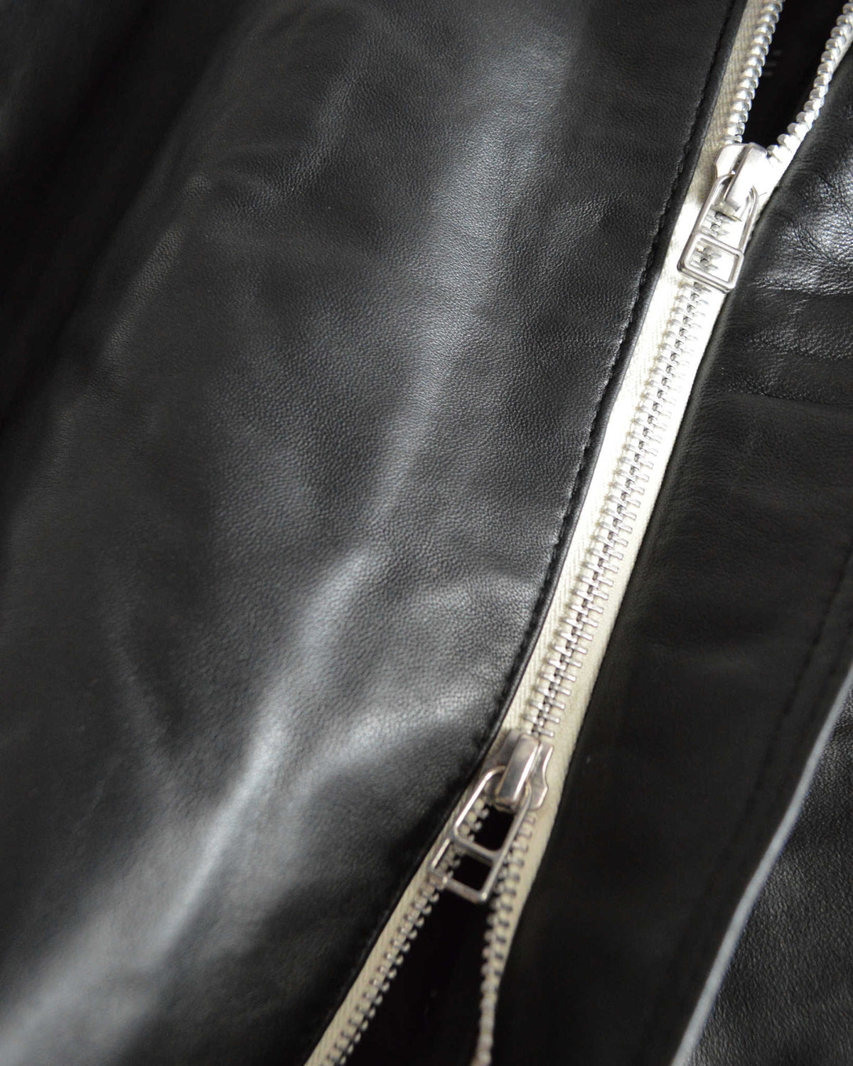 Nasngwam. ナスングワム / ATTRACT LEATHER JACKET アトラクトレザージャケット Msize (BLACK ブラック)
