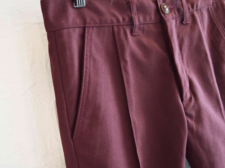 Nasngwam. ナスングワム / JACSON PANTS ジャクソンパンツ （BURGUNDY / バーガンディ）
