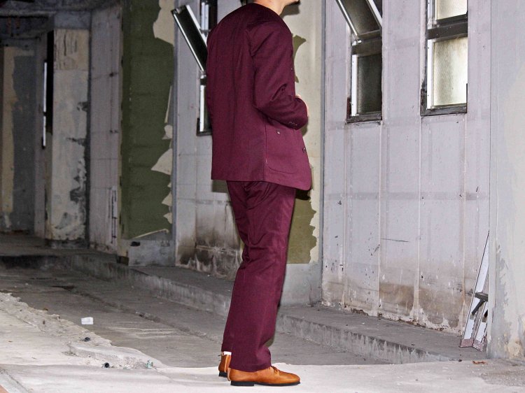 Nasngwam. ナスングワム / JACSON PANTS ジャクソンパンツ （BURGUNDY / バーガンディ）