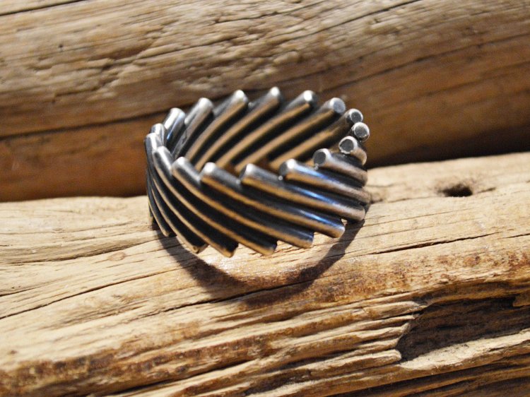 Indian jewelry インディアンジュエリー / Navajo RING ナヴァホリング（ Steve Arviso スティーブ ア