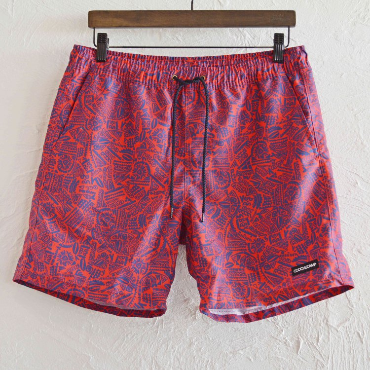 COOCHU CAMP クーチューキャンプ / Happy Board Shorts ハッピーボードショーツ (ETHNIC エスニック)