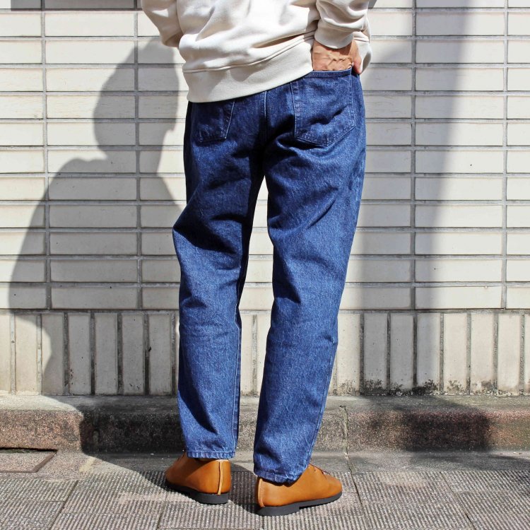 LAMOND ラモンド / SLIM DENIM PANTS スリムデニムパンツ (BLUE BIO WASH ブルーバイオウォッシュ）