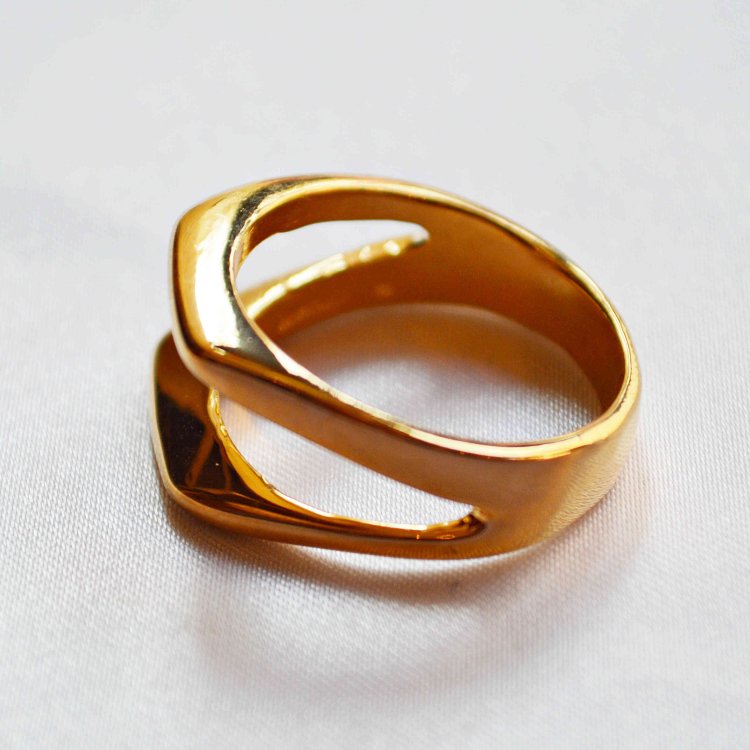 meian メイアン / sterling silver gold’s socket ring