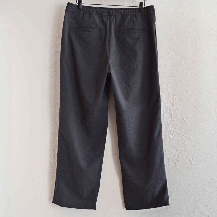 LAMOND ラモンド / SEMI WIDE SHARI PANTS セミワイドシャリパンツ