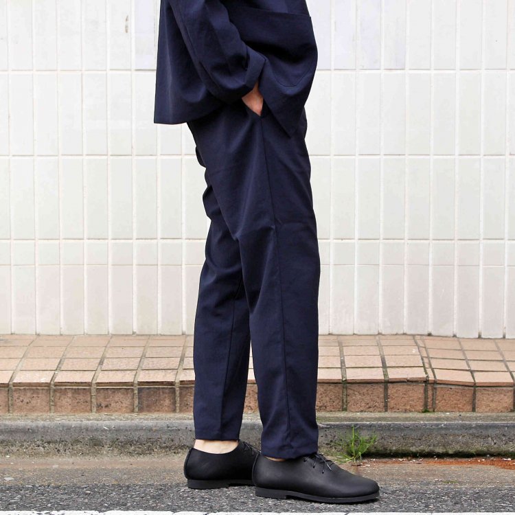 LAMOND ラモンド / SHARI PANTS シャリパンツ (DARK NAVY ダークネイビー)