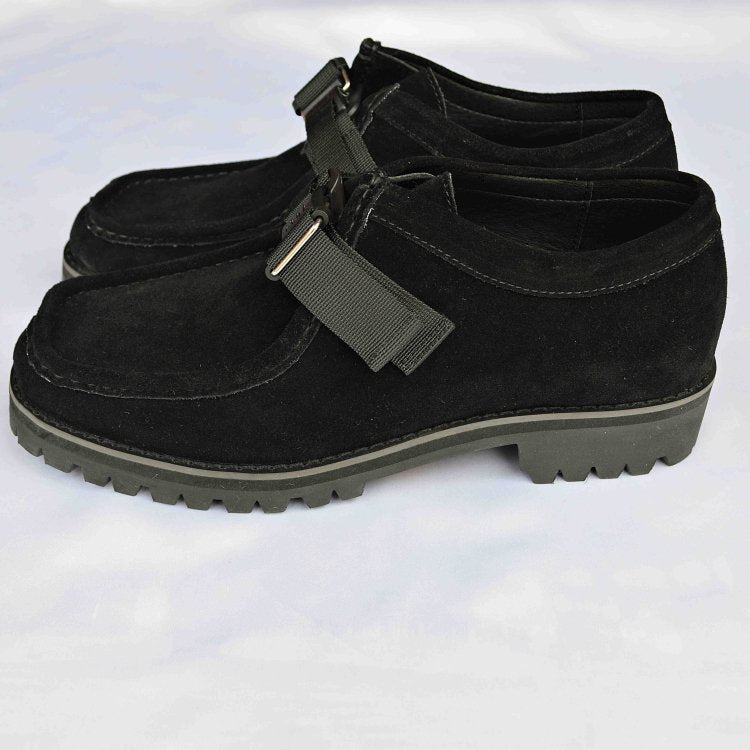 molle shoes モールシューズ / BELTED TIROLIAN SHOES ベルテッド チロリアンシューズ (BLACK ブラック)