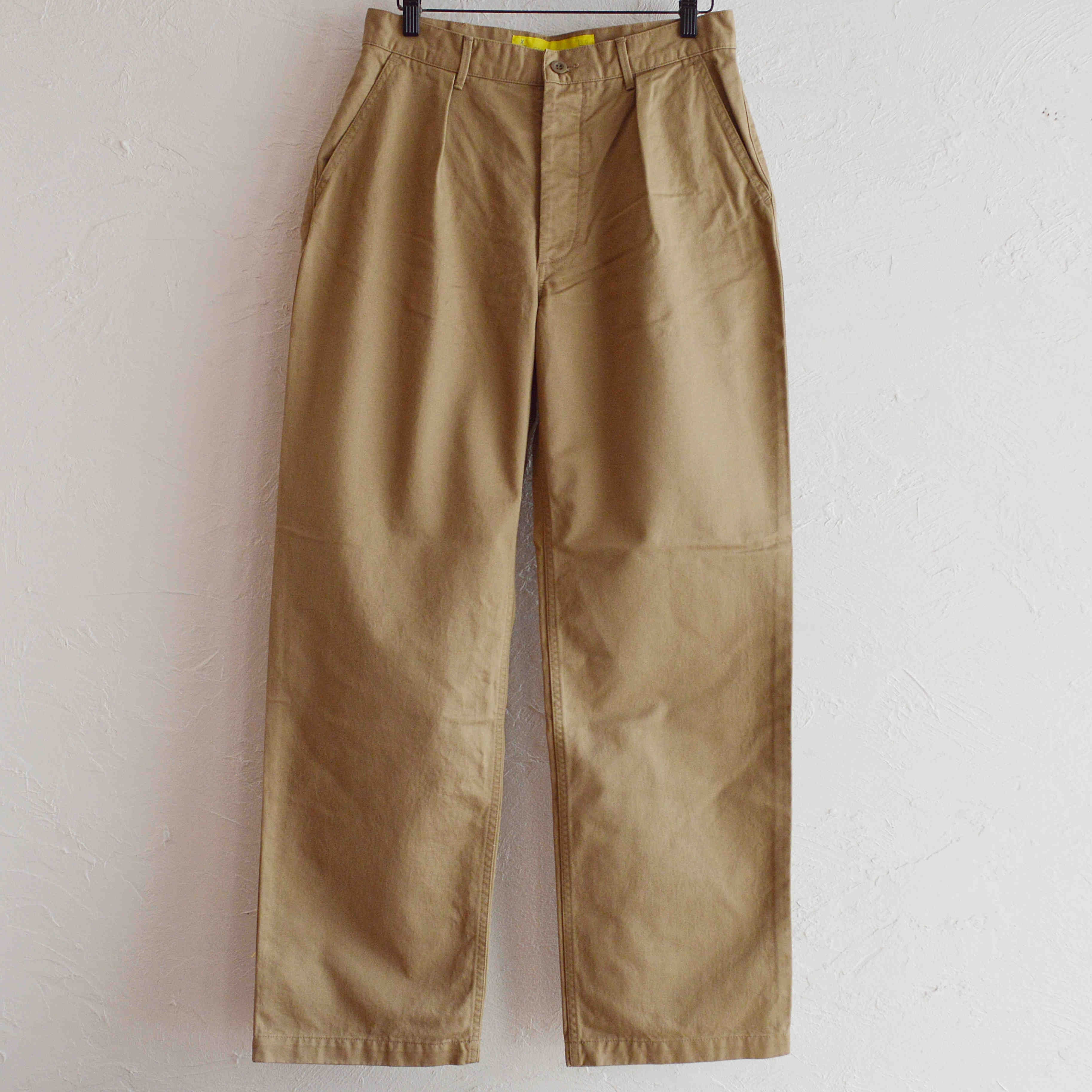 necessary or unnecessary ネセサリーオアアンネセサリー N.O.UN ナウン / WIDE ワイド / (KHAKI カーキ)