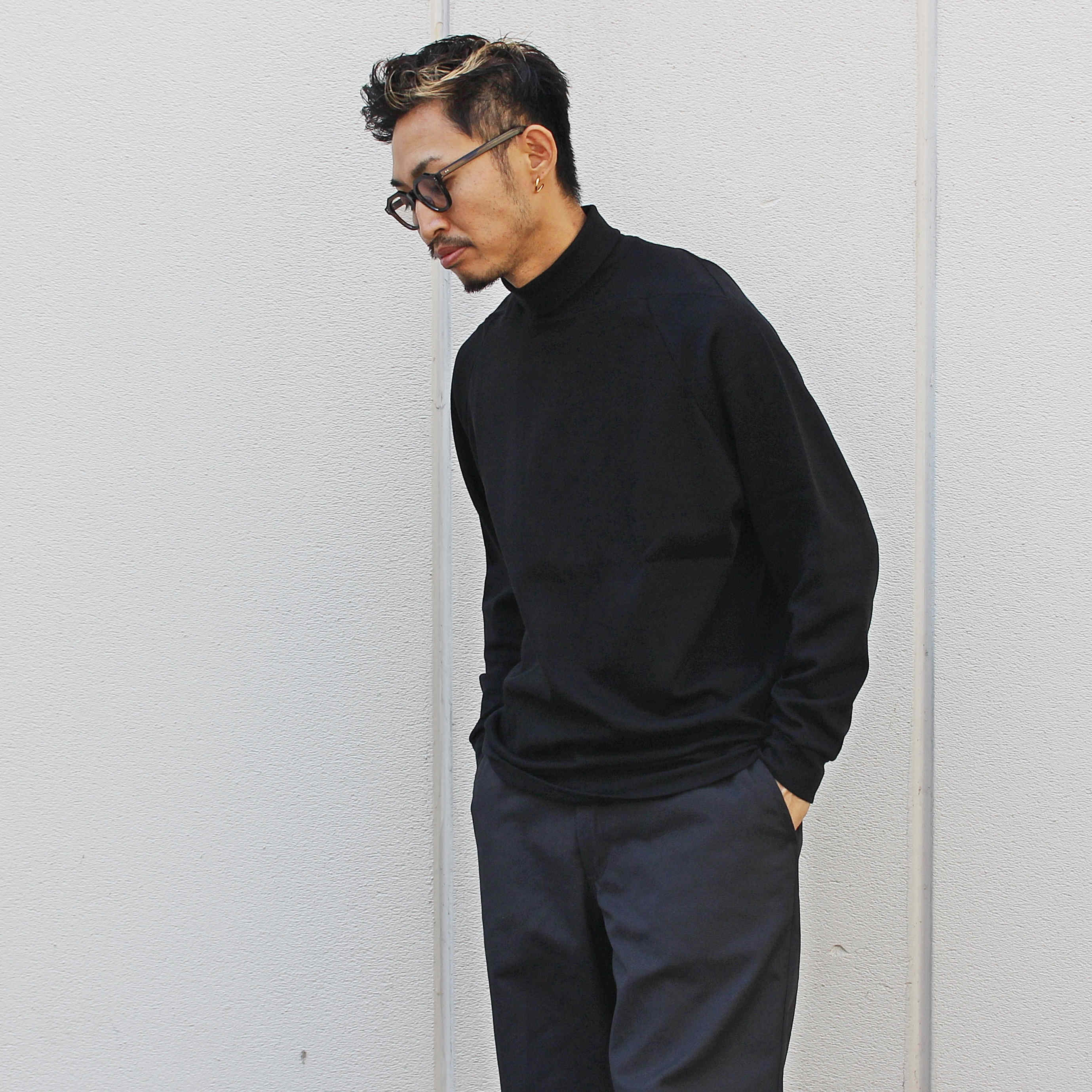 LAMOND ラモンド / WOOL MIX TURTLE NECK ウールミックス