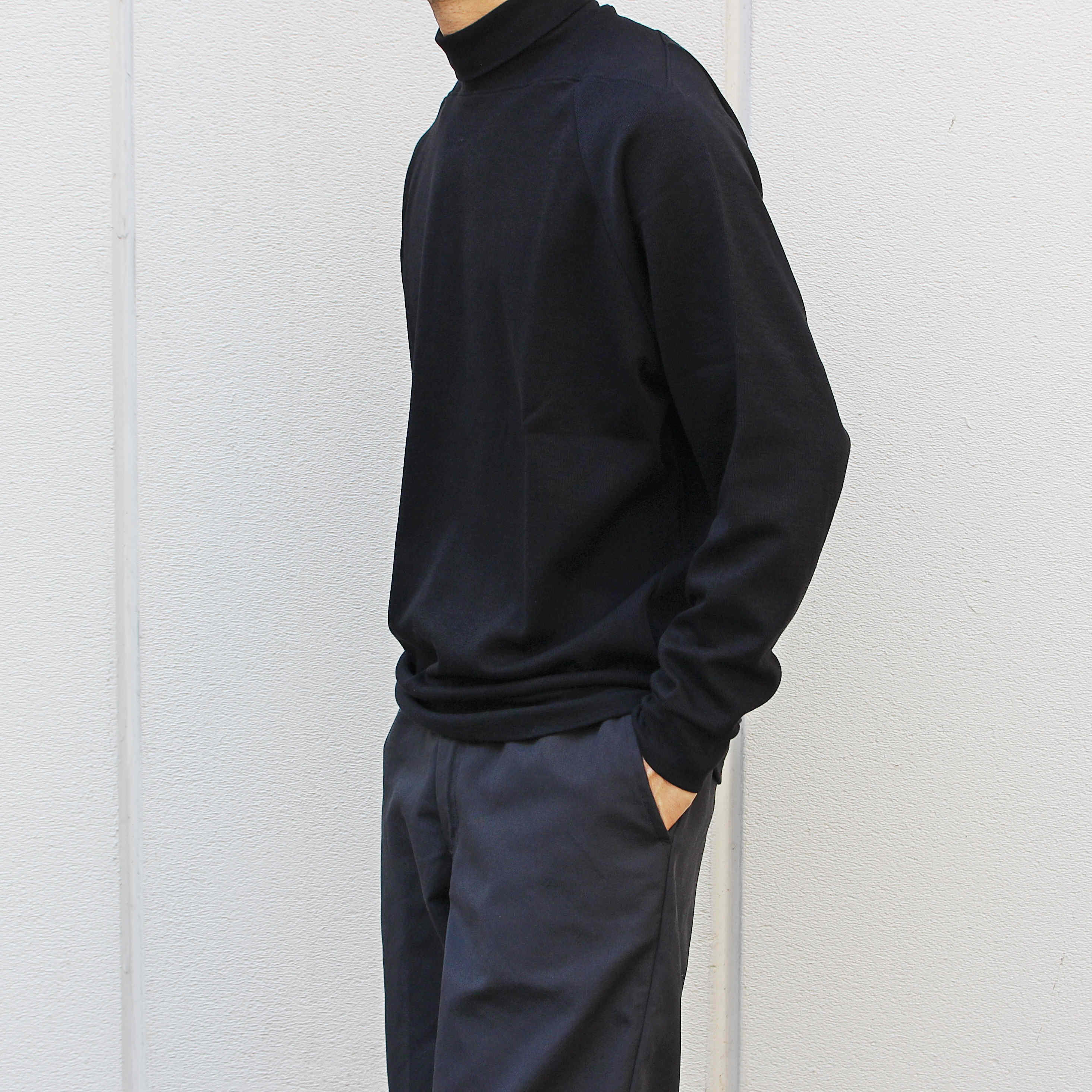 LAMOND ラモンド / WOOL MIX TURTLE NECK ウールミックス