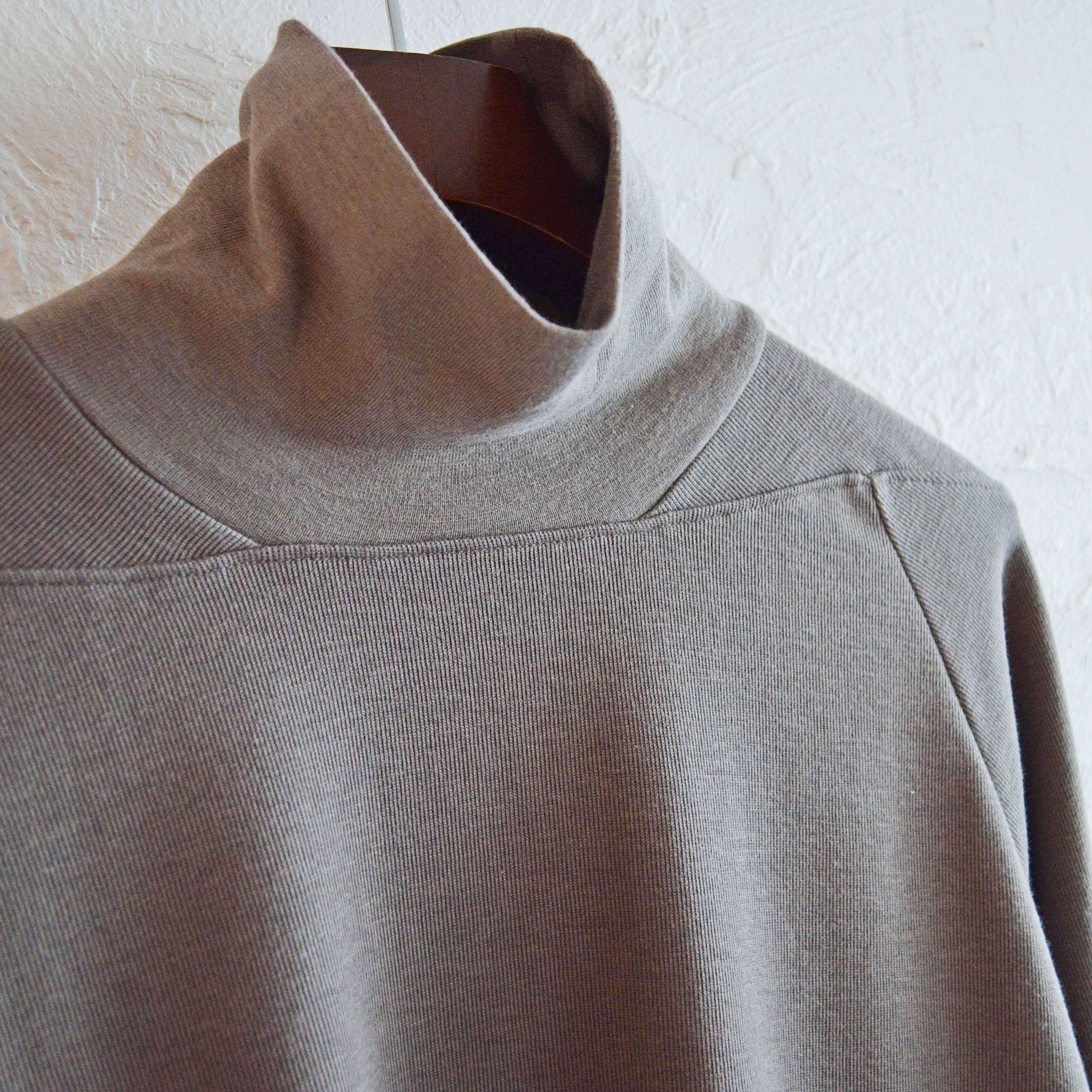 LAMOND ラモンド / WOOL MIX TURTLE NECK ウールミックスタートルネック (FADE BROWN フェードブラウン)