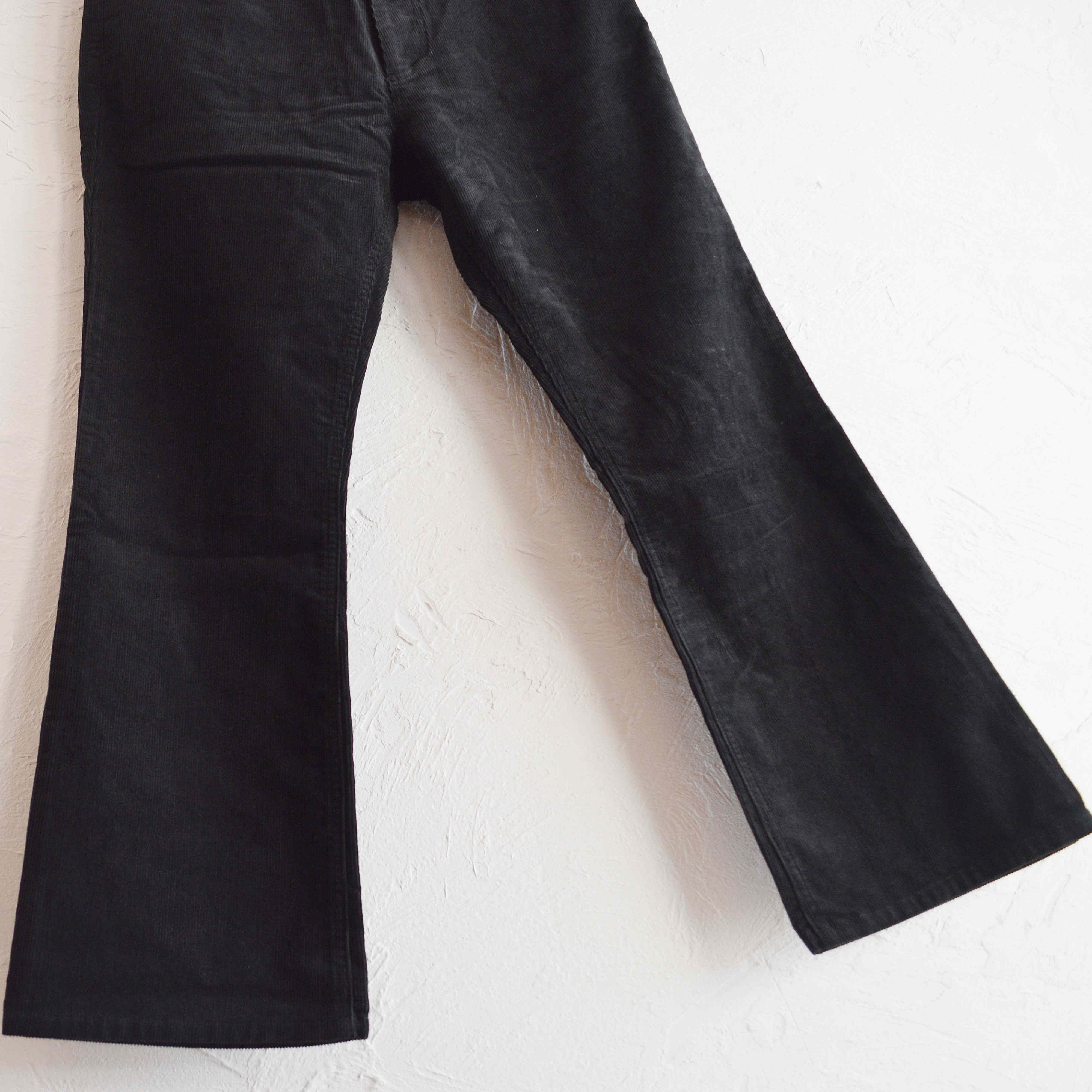 Nasngwam. ナスングワム / SOUTH FLARE PANTS サウスフレアパンツ (BLACK ブラック)