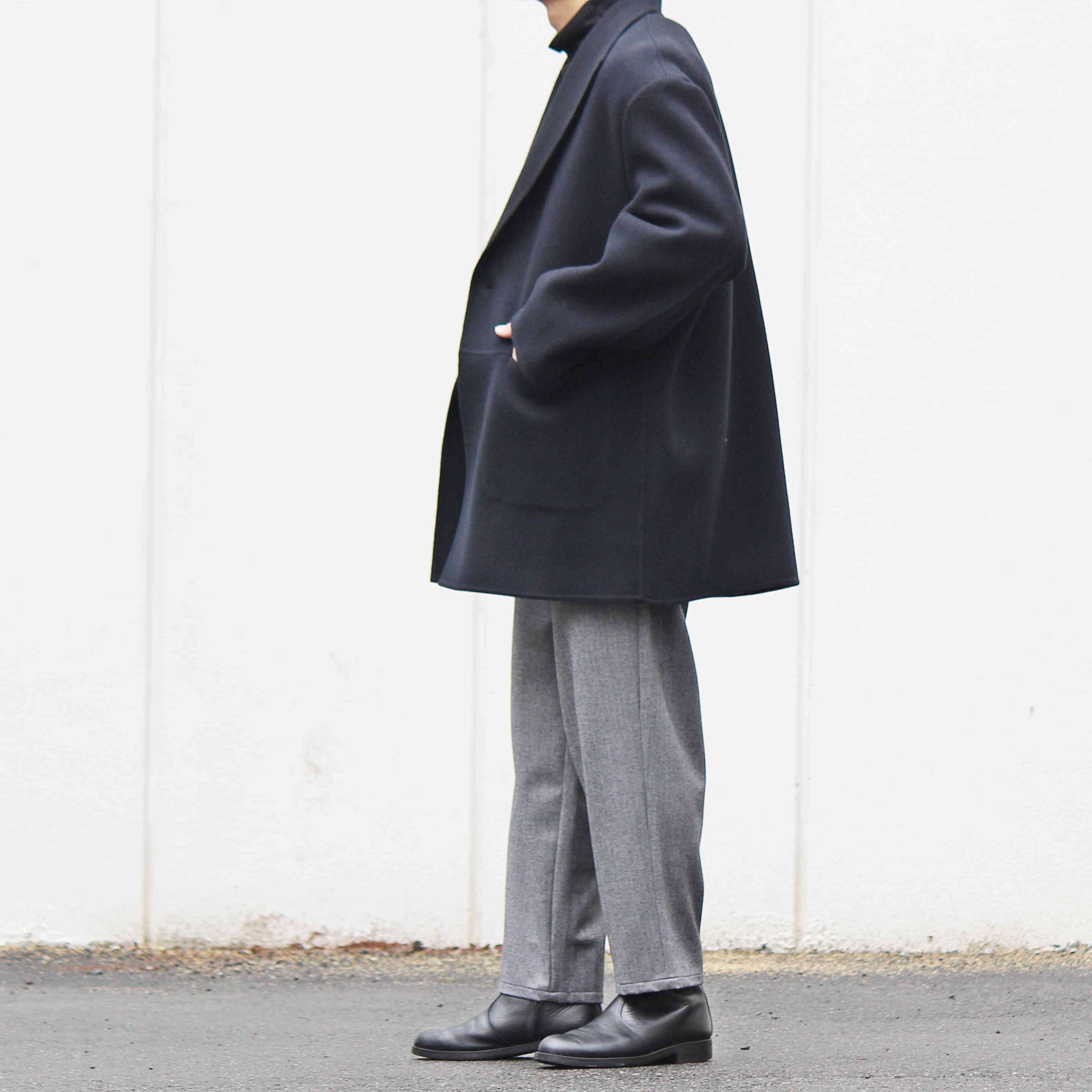 LAMOND ラモンド/ WOOL DOUBLE FACE COAT ウールフェイスダブルコート