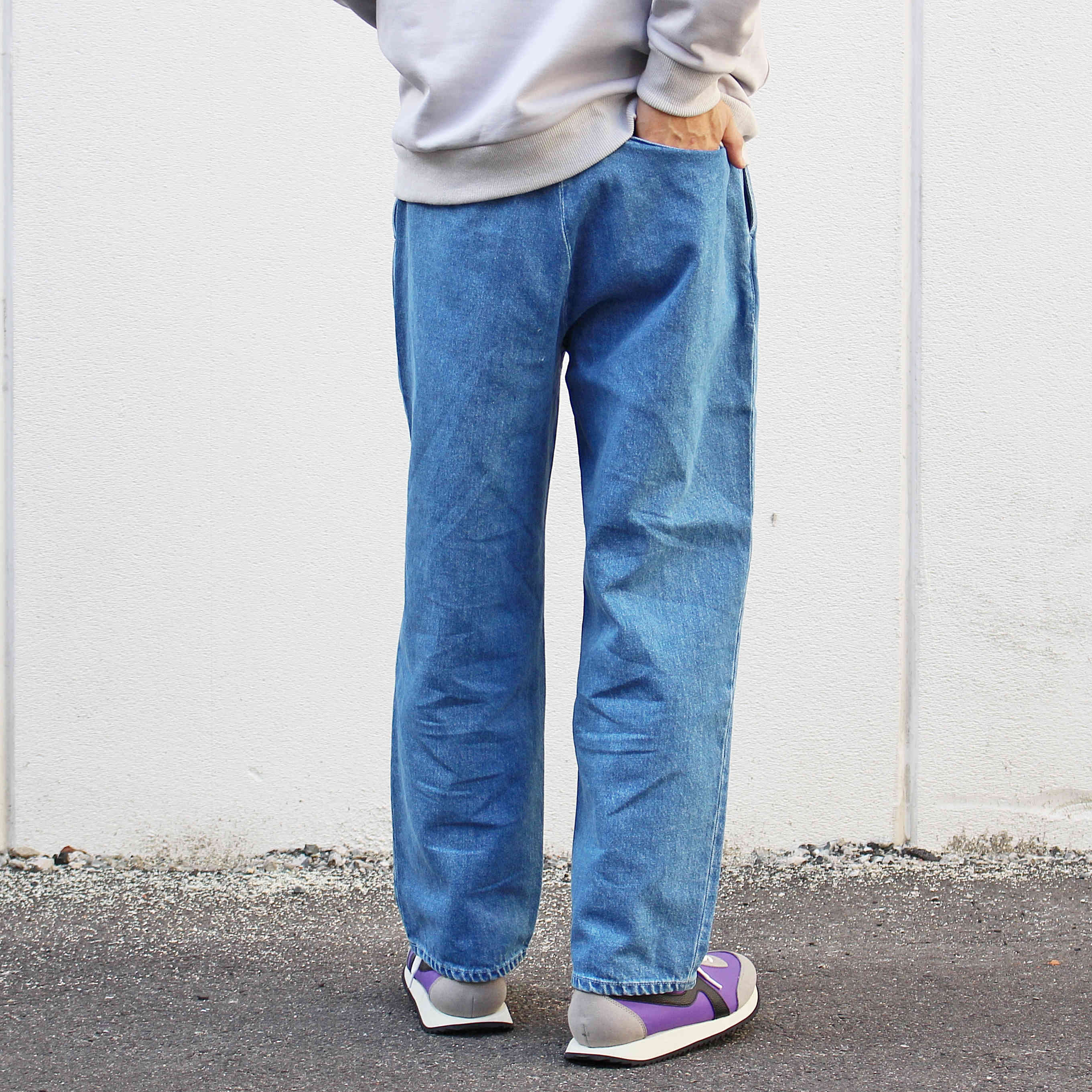 LAMOND ラモンド / DENIM TROUSER PANTS デニムトラウザーパンツ (FADE WASH フェードウォッシュ)