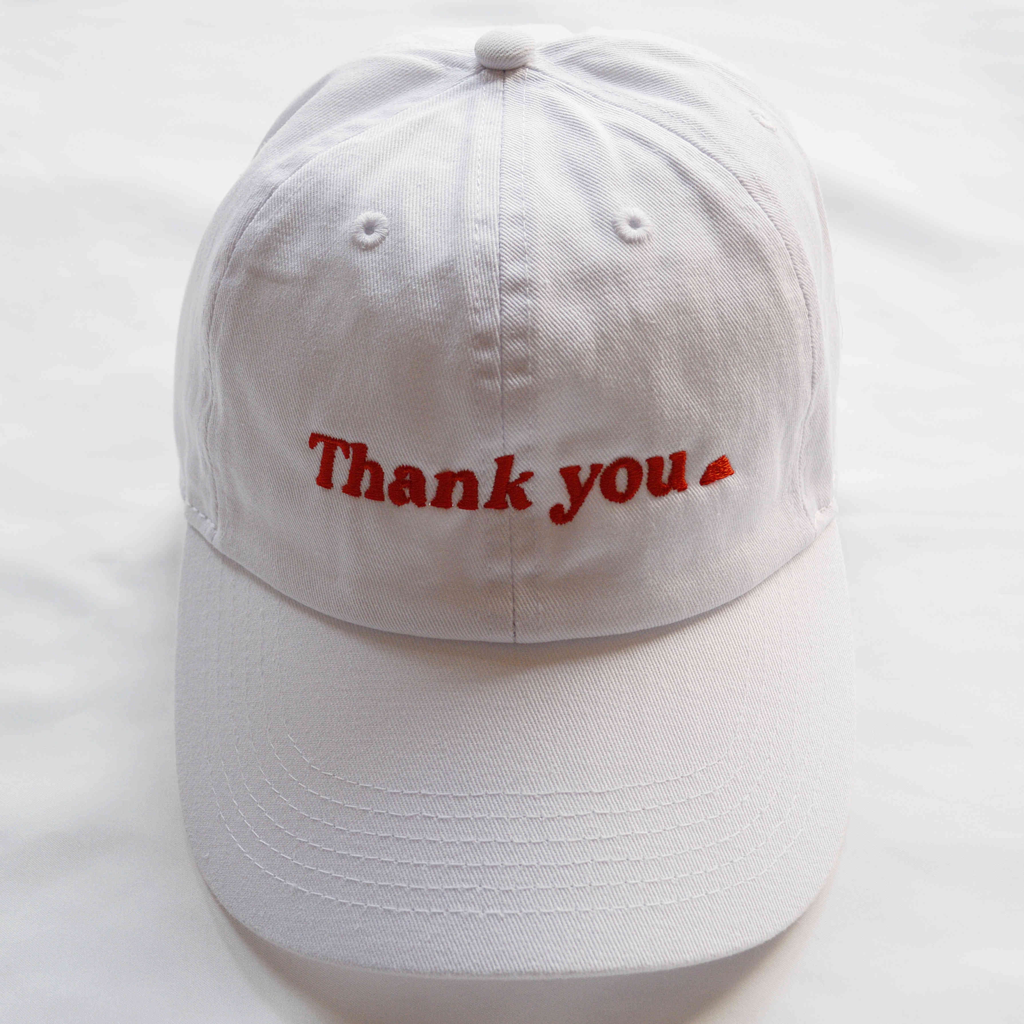 melple×SALVAGE PUBLIC メイプル サルベージパブリック / Thank you CAP (WHITE ホワイト)