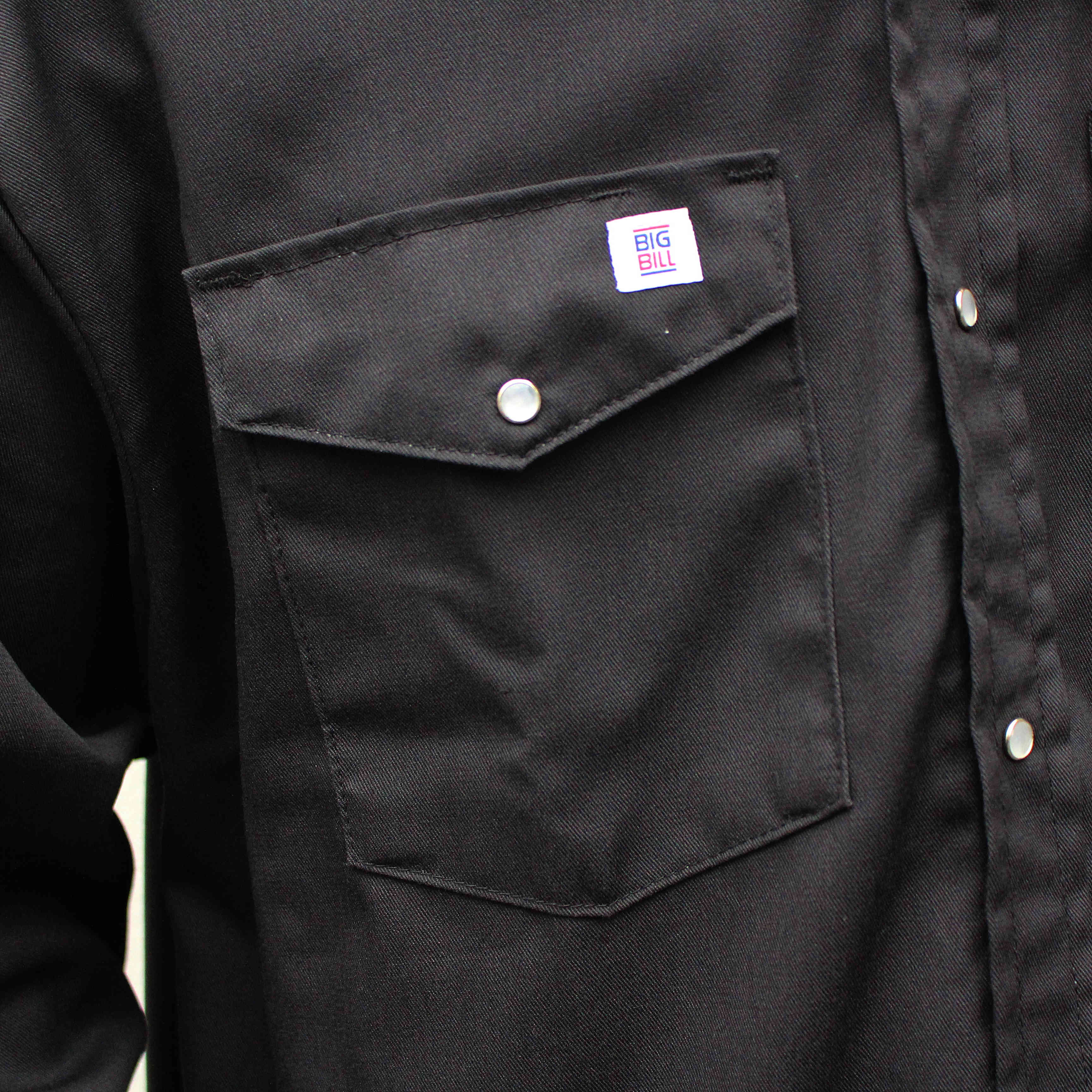 BIG BILL ビックビル / Premium Long Sleeve Snap Front Work Shirt 5